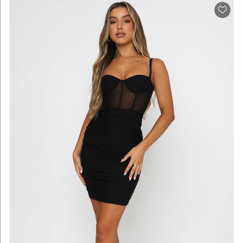 White fox boutique dress